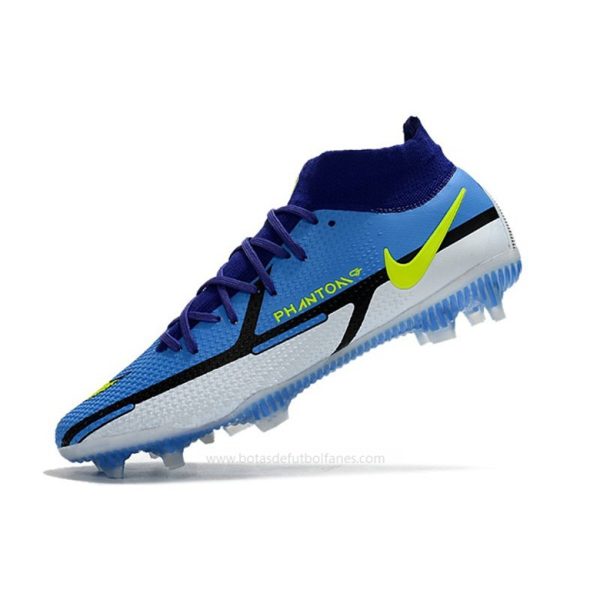 Nike Phantom GT Elite Dynamic Fit FG Azul Amarillo Gris